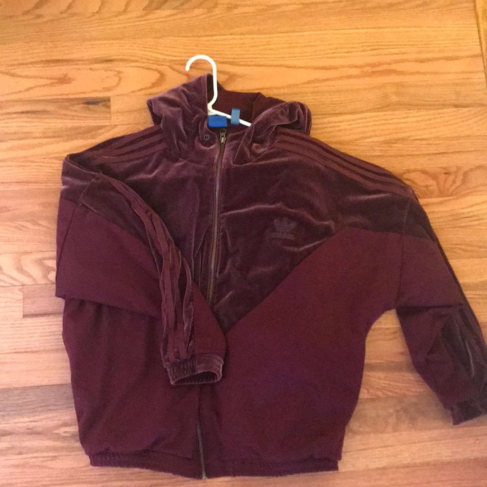 Velvet Adidas Tracksuit